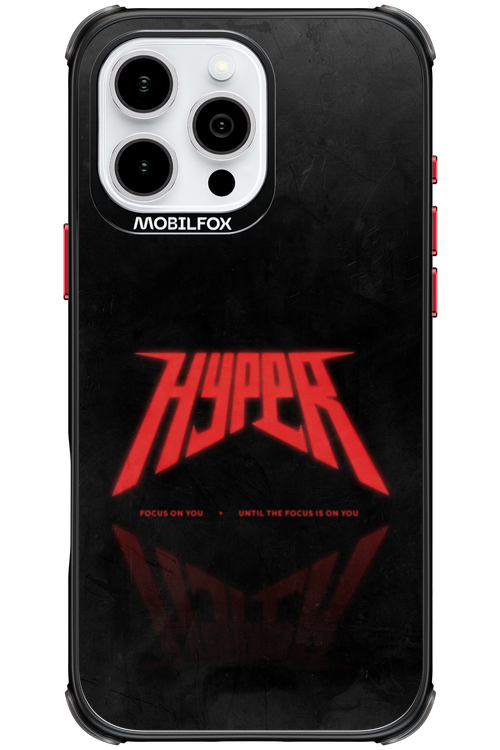 HYPER RED 2.0 - Apple iPhone 16 Pro Max