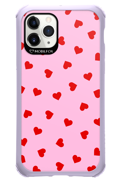 Sprinkle Heart Pink - Apple iPhone 11 Pro