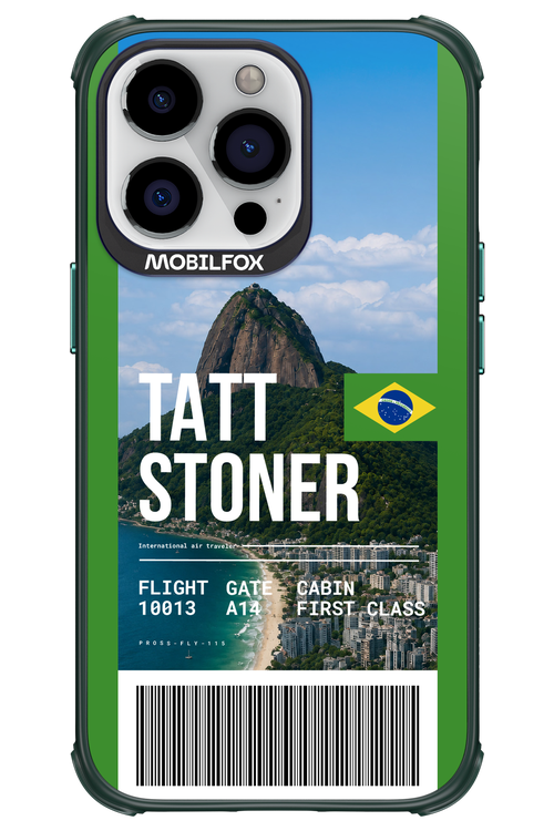 TATT STONER (fly ticket) 2.0 - Apple iPhone 13 Pro