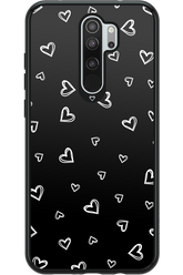 Monochrome Hearts 2.0 - Xiaomi Redmi Note 8 Pro