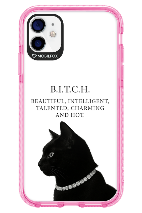 B. i. t. c. h. - Apple iPhone 11