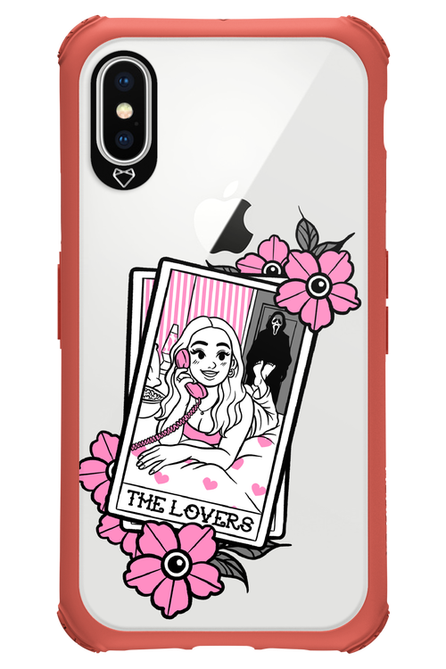 The Spooky Lovers (Transparent) - Apple iPhone XS