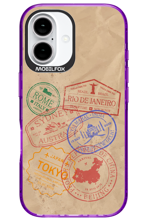 Travel Stamps 2.0 - Apple iPhone 16