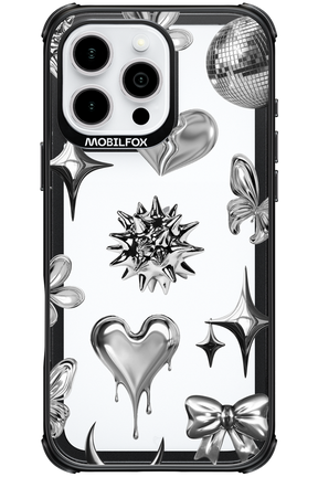 Silver Zone Transparent - Apple iPhone 16 Pro Max