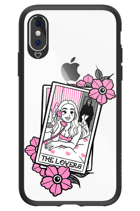 The Spooky Lovers (Transparent) - Apple iPhone X