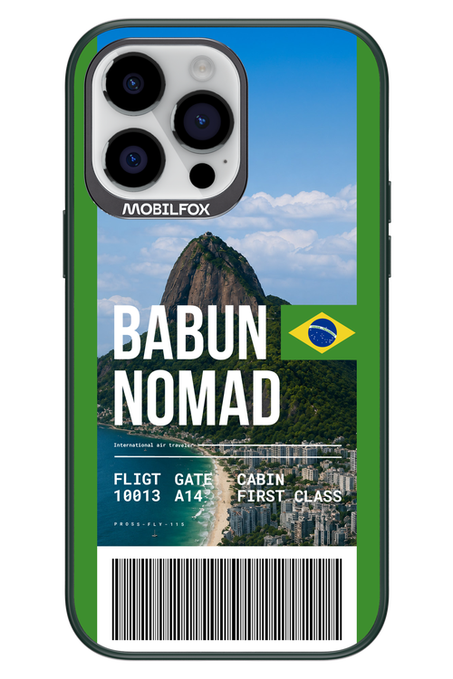 BABUN NOMAD (fly ticket) 2.0 - Apple iPhone 14 Pro Max