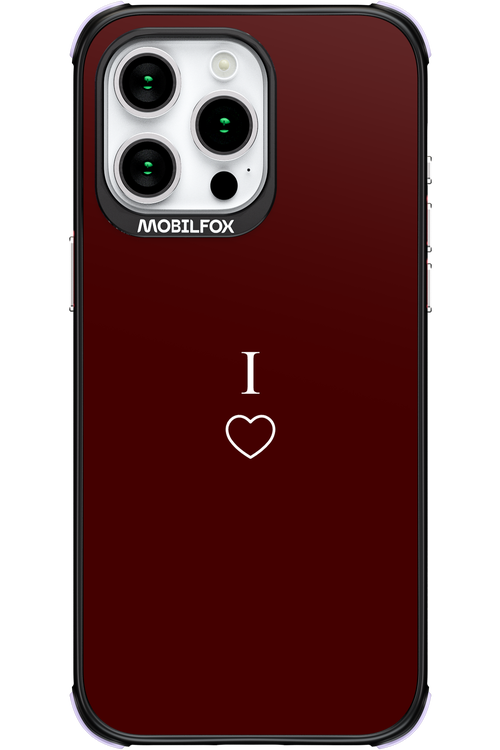 I Burgundia 2.0 - Apple iPhone 15 Pro Max