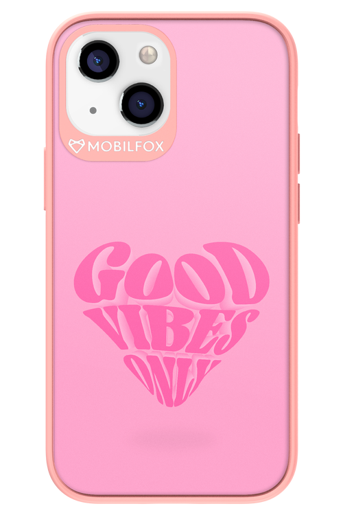 Good Vibes Heart - Apple iPhone 13 Mini