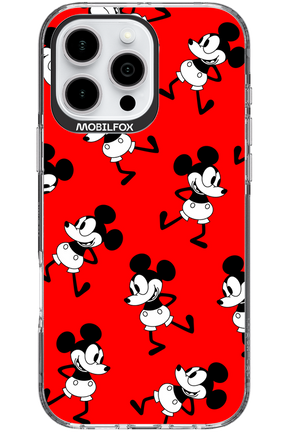 Iconic Mouse (red pattern) - Apple iPhone 16 Pro Max