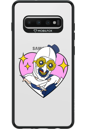 Sunflower Clown Meme (Nude) - Samsung Galaxy S10+