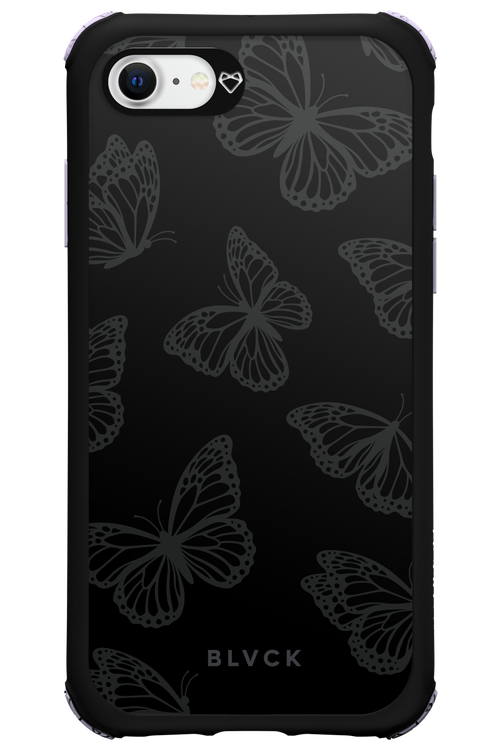 Black Butterflies - Apple iPhone SE 2022