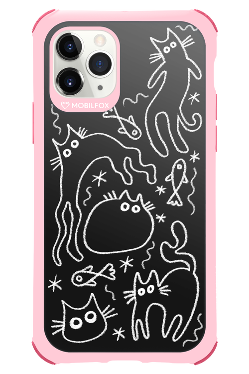 CHALK_CATS 2.0 - Apple iPhone 11 Pro