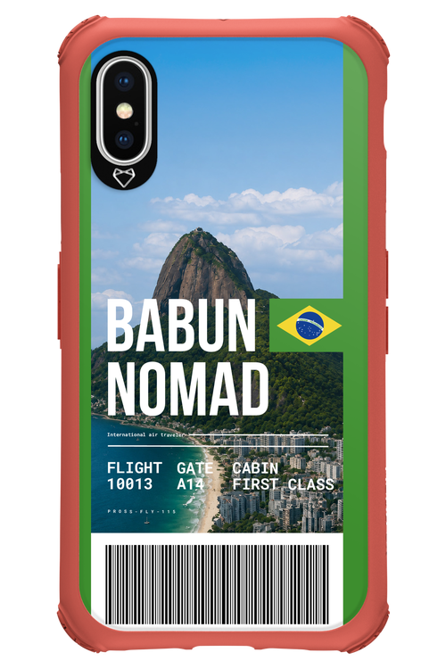 BABUN NOMAD (fly ticket) 2.0 - Apple iPhone XS