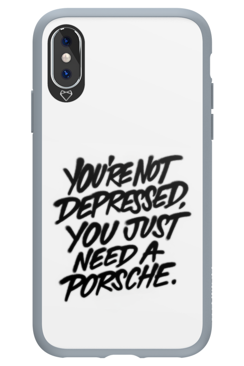 X Depressed - Apple iPhone XS