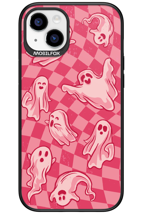 Strawberry Ghosts - Apple iPhone 15 Plus