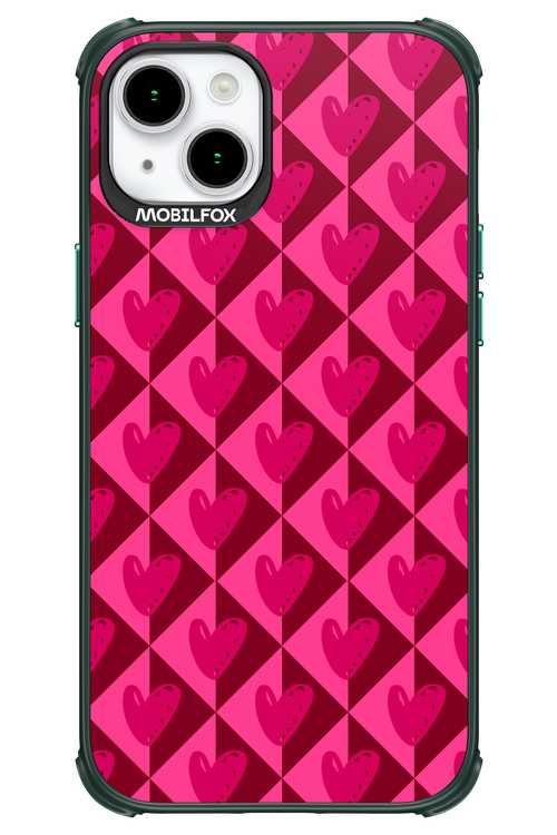 Holiday Heartss - Apple iPhone 15 Plus