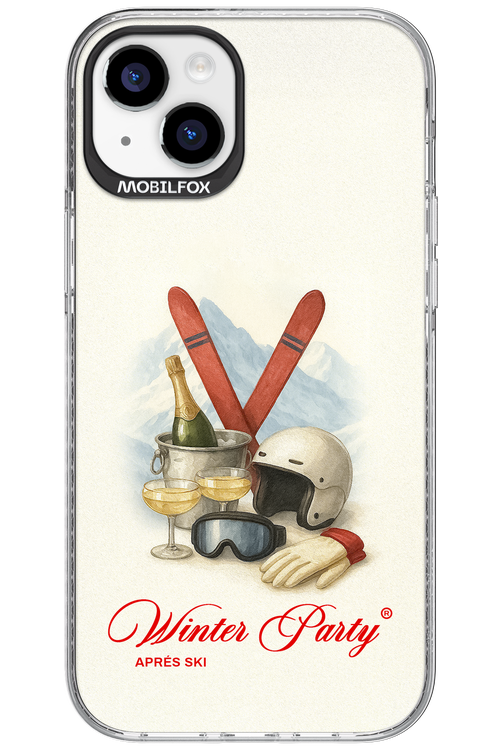 Winter Ski Party - Apple iPhone 15 Plus