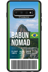 BABUN NOMAD (fly ticket) 2.0 - Samsung Galaxy S10+