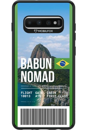BABUN NOMAD (fly ticket) 2.0 - Samsung Galaxy S10+