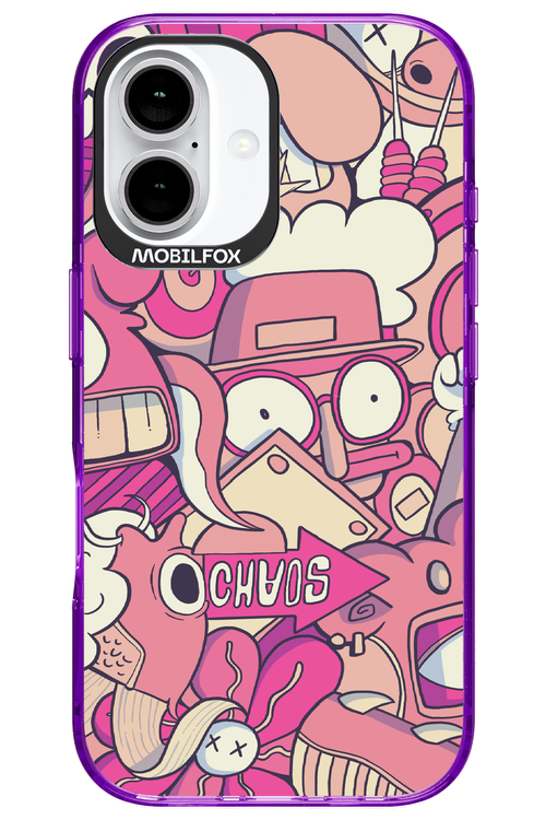 Coral Chaos - Apple iPhone 16