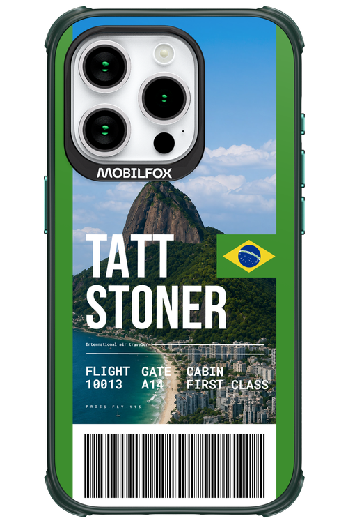 TATT STONER (fly ticket) 2.0 - Apple iPhone 15 Pro