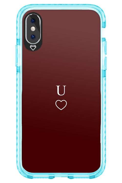 U Burgundia 2.0 - Apple iPhone XS