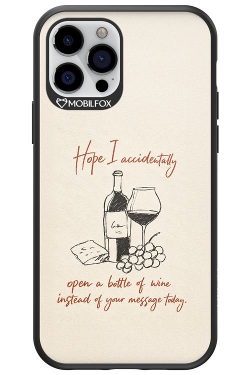 Bottle of wine 2.0 - Apple iPhone 12 Pro
