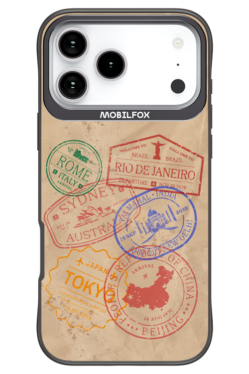 Travel Stamps 2.0 - Apple iPhone 17 Pro Max