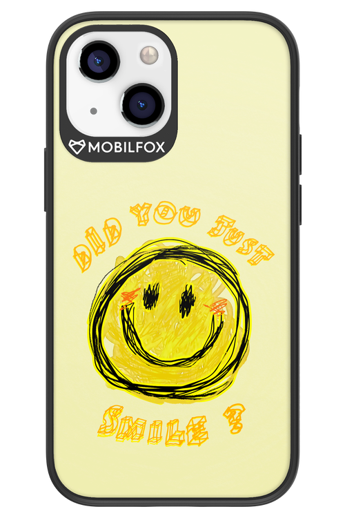 Crayon Smiley - Apple iPhone 13 Mini