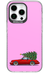 XMAS Car Pink - Apple iPhone 15 Pro Max