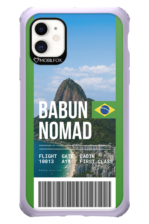 BABUN NOMAD (fly ticket) 2.0 - Apple iPhone 11
