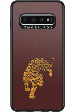 Burgundy Leopard - Samsung Galaxy S10