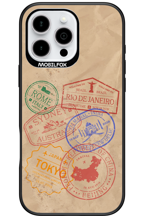 Travel Stamps 2.0 - Apple iPhone 16 Pro Max