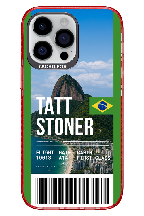 TATT STONER (fly ticket) 2.0 - Apple iPhone 14 Pro Max