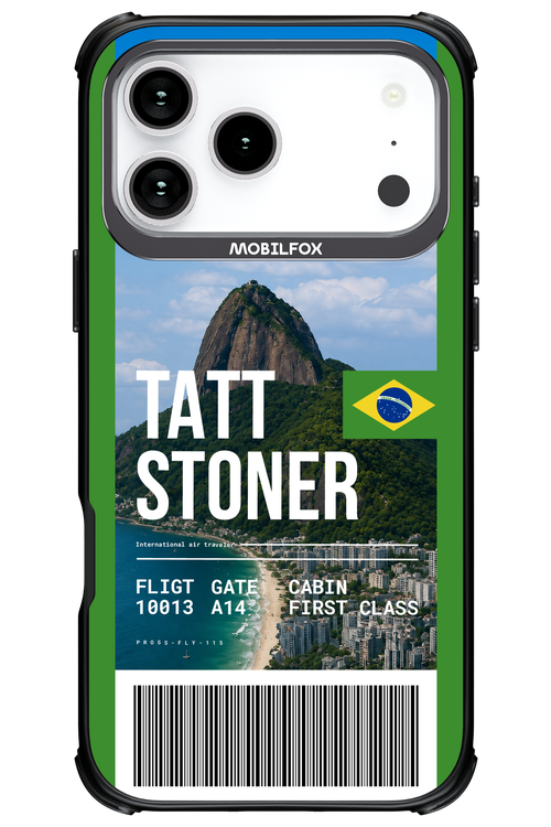 TATT STONER (fly ticket) 2.0 - Apple iPhone 17 Pro Max