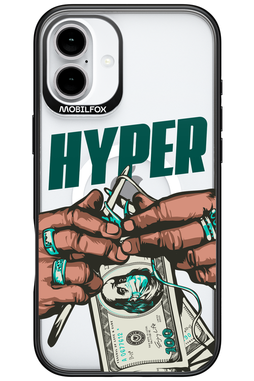 KNIT Transparent 2.0 - Apple iPhone 16 Plus