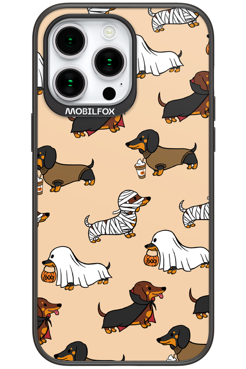 Scary Dachshund - Apple iPhone 15 Pro Max
