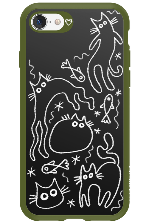 CHALK_CATS 2.0 - Apple iPhone SE 2020