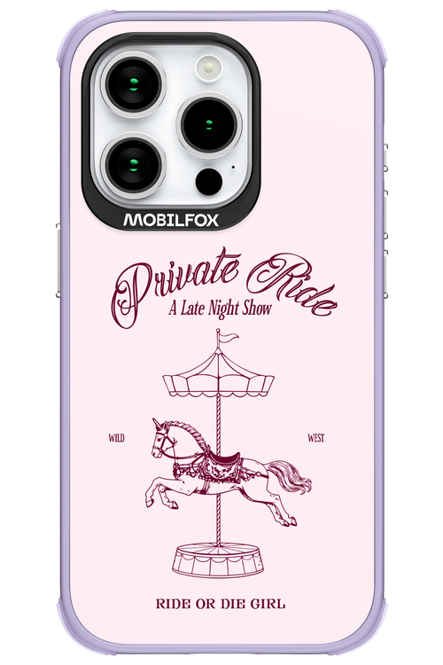 Private Ride 2.0 - Apple iPhone 15 Pro