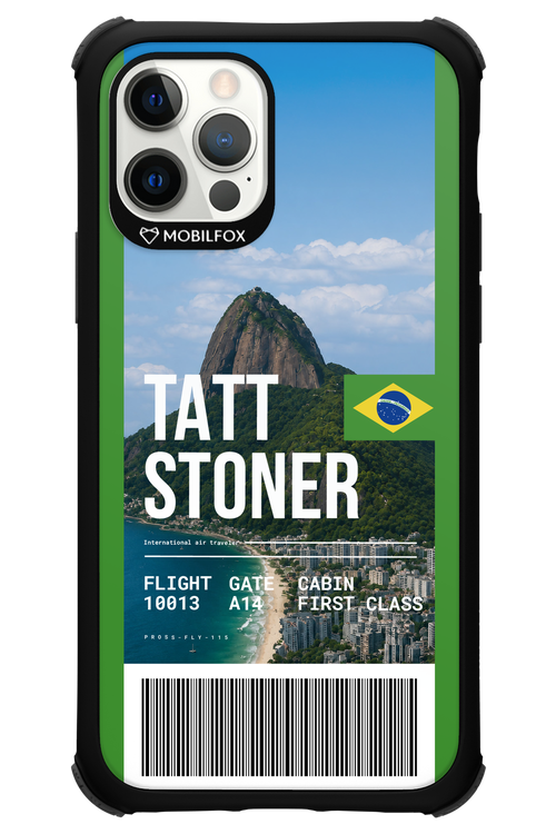 TATT STONER (fly ticket) 2.0 - Apple iPhone 12 Pro