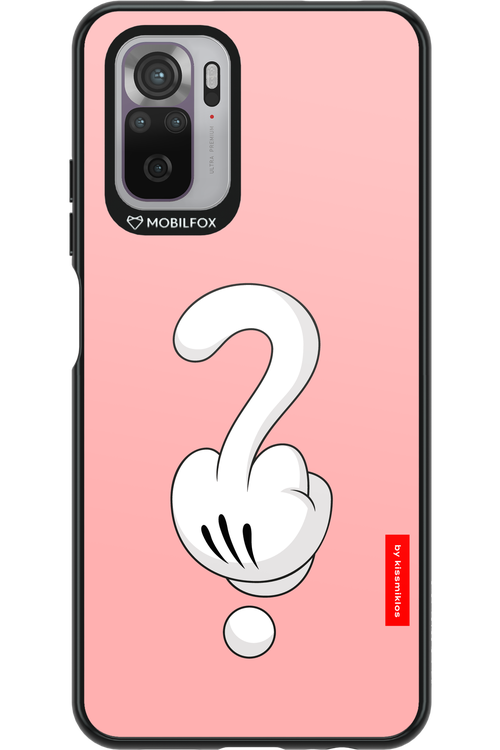 Fuck Hand (Pink) 2.0 - Xiaomi Redmi Note 10
