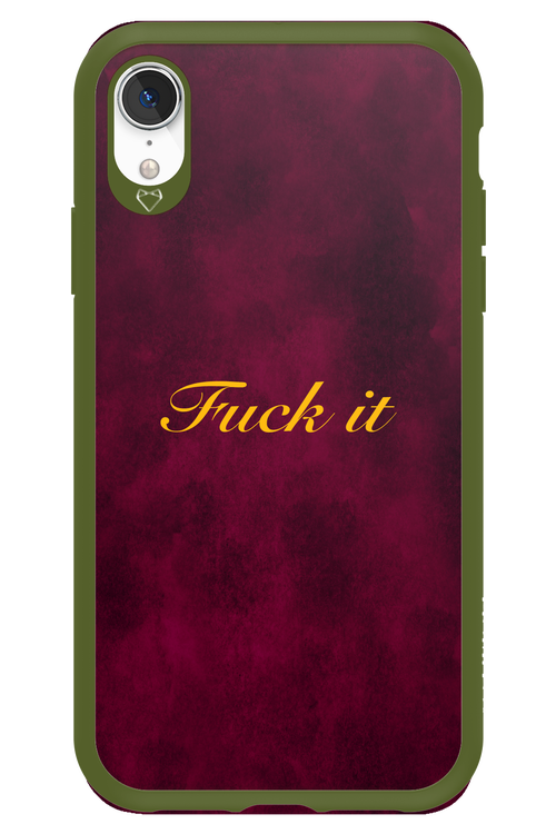 Fuck Itt - Apple iPhone XR