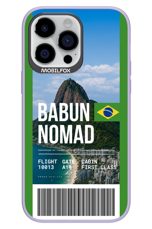 BABUN NOMAD (fly ticket) 2.0 - Apple iPhone 14 Pro Max