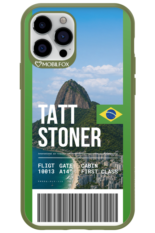 TATT STONER (fly ticket) 2.0 - Apple iPhone 12 Pro