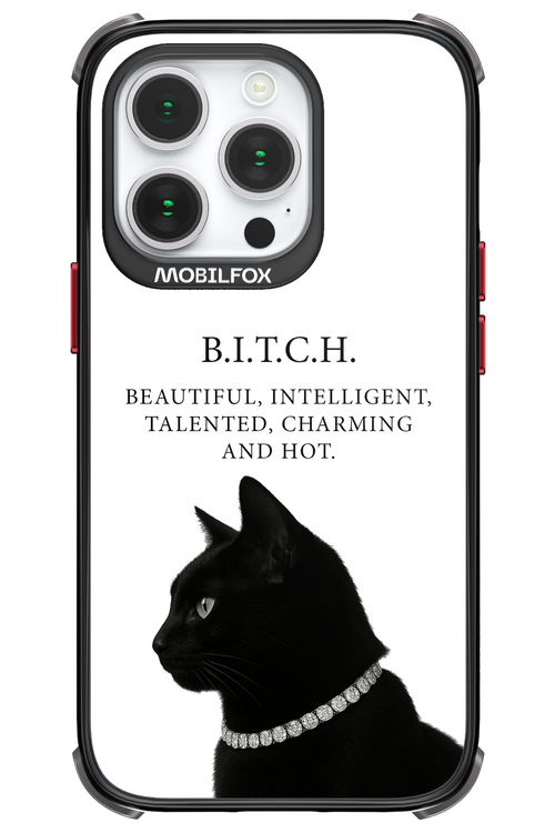 B. i. t. c. h. - Apple iPhone 14 Pro