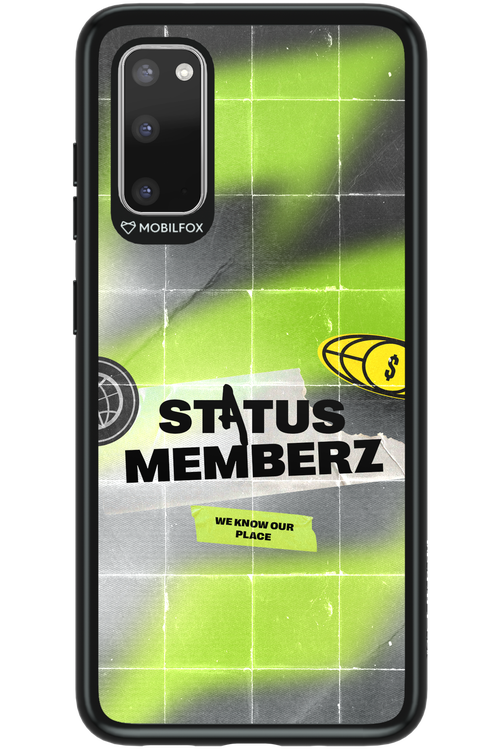 Status Memberz - Samsung Galaxy S20