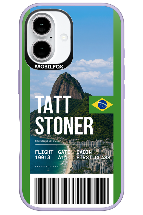 TATT STONER (fly ticket) 2.0 - Apple iPhone 16