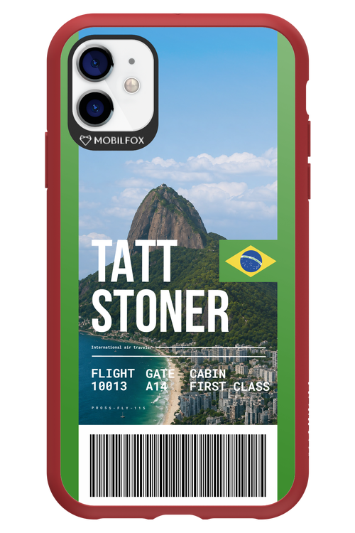 TATT STONER (fly ticket) 2.0 - Apple iPhone 11