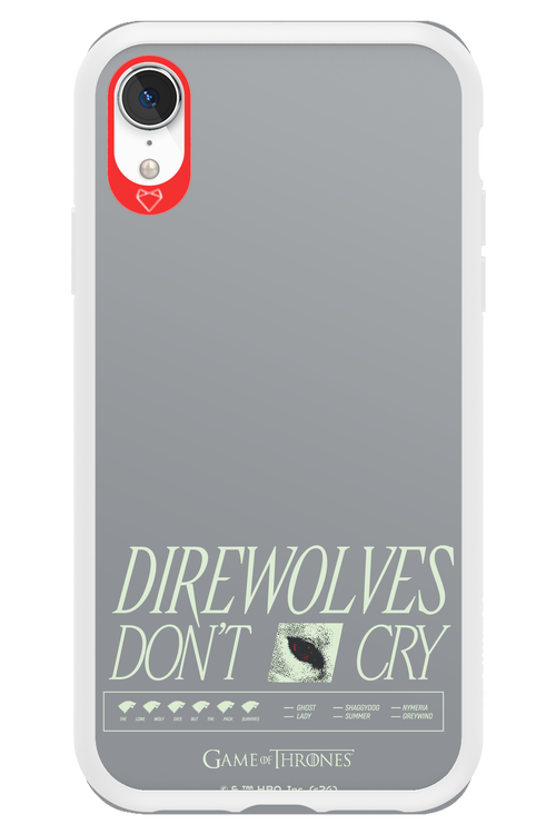 Direwolves Don’t Cry - Apple iPhone XR