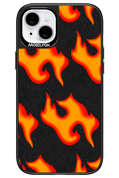 HYPER FLAMES Leather - Apple iPhone 14 Plus